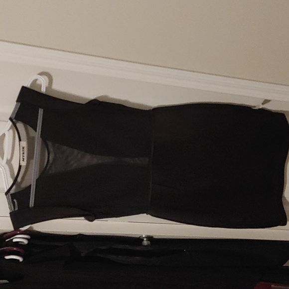 Black dress sheer Back And Center - Picture 2 of 2